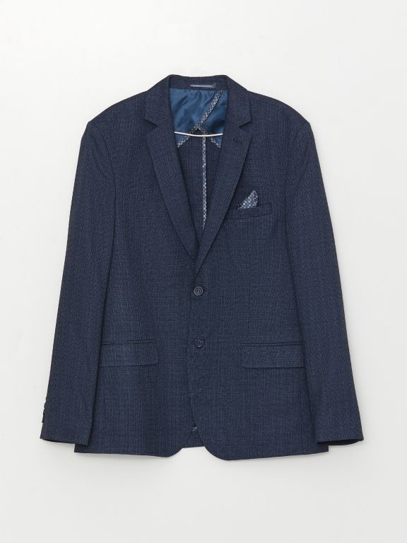 Standard Fit Men's Blazer Jacket