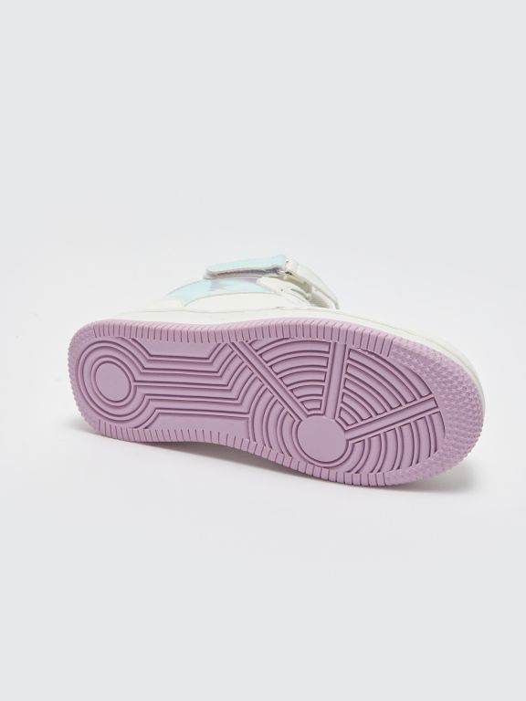 Lace and Velcro Ankle Boy Girl Sports Shoes