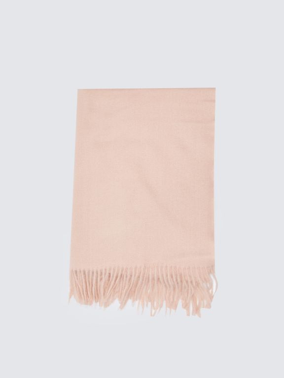 Plain Tasseled Women's Scarf