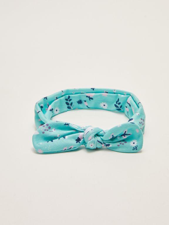 Patterned Bow Detailed Baby Girl Headband