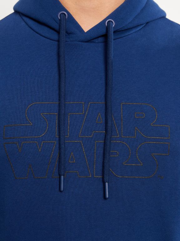 Hoodie Long Sleeve Star Wars Printed Men's Hoodie