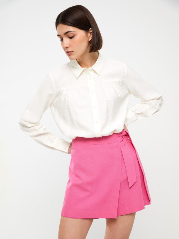 High Waist Comfortable Fit Women Short Skirt