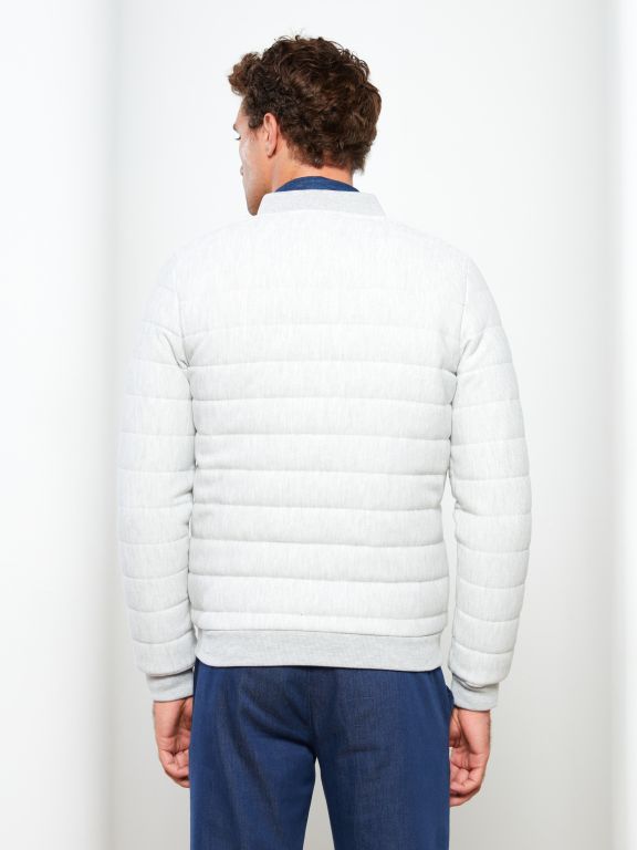 Standard Fit College Neck Men's Coat