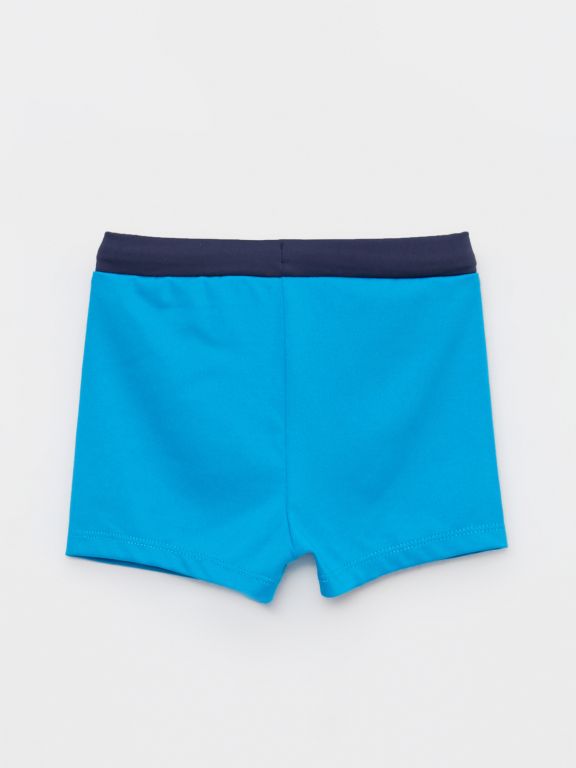 Baby Boy Sea Shorts With Elastic Waist Printed