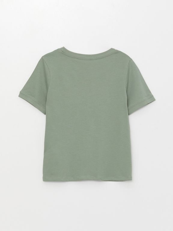 Women's Crew Neck Short Sleeve T-Shirt