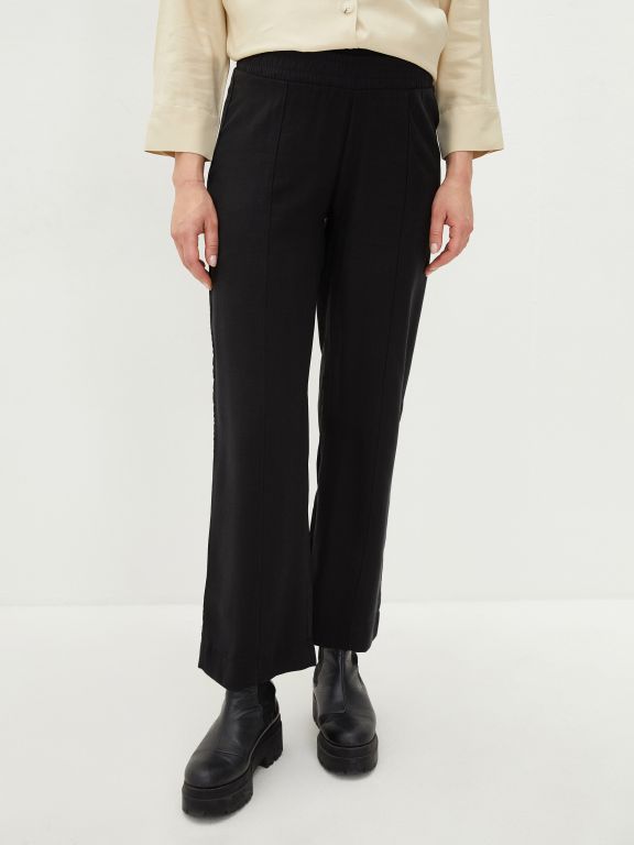 Elastic Waist Regular Maternity Trousers