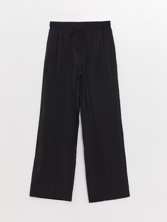 Elastic Waist Comfortable Fit Women's Trousers