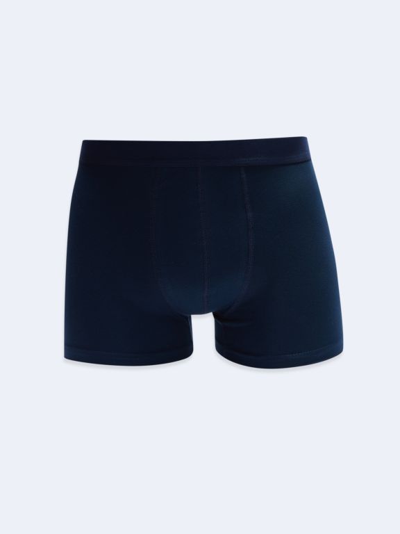 Standard Fit Elastic Fabric Men's Boxer 3-Pack