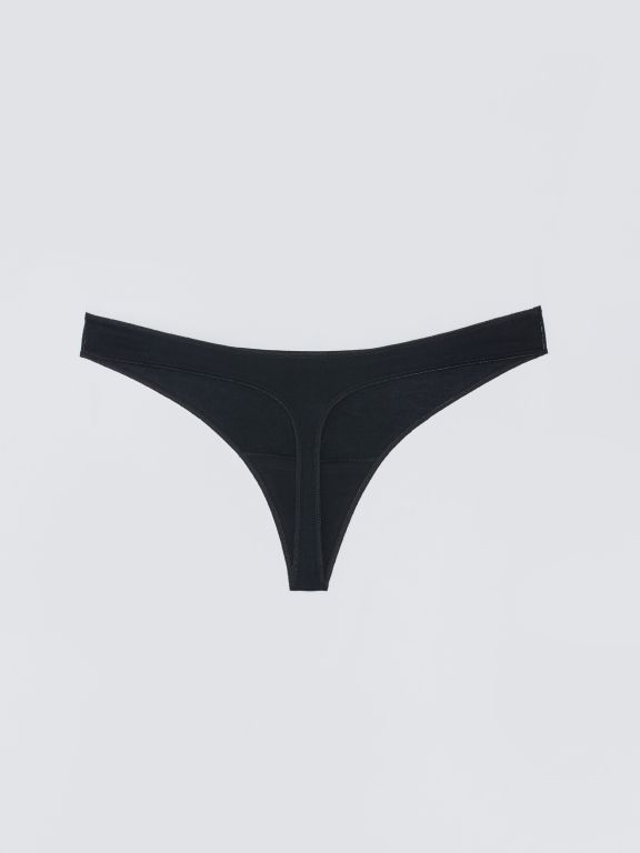 Straight Thong Panties 3-Pack