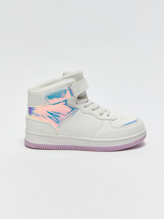 Lace and Velcro Ankle Boy Girl Sports Shoes