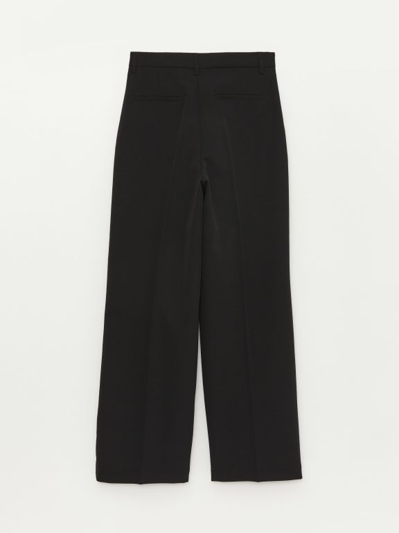 Women's Comfortable Fit Wide Leg Trousers