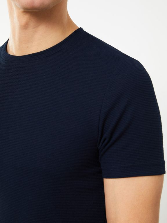 Crew Neck Short Sleeve Men's T-shirt