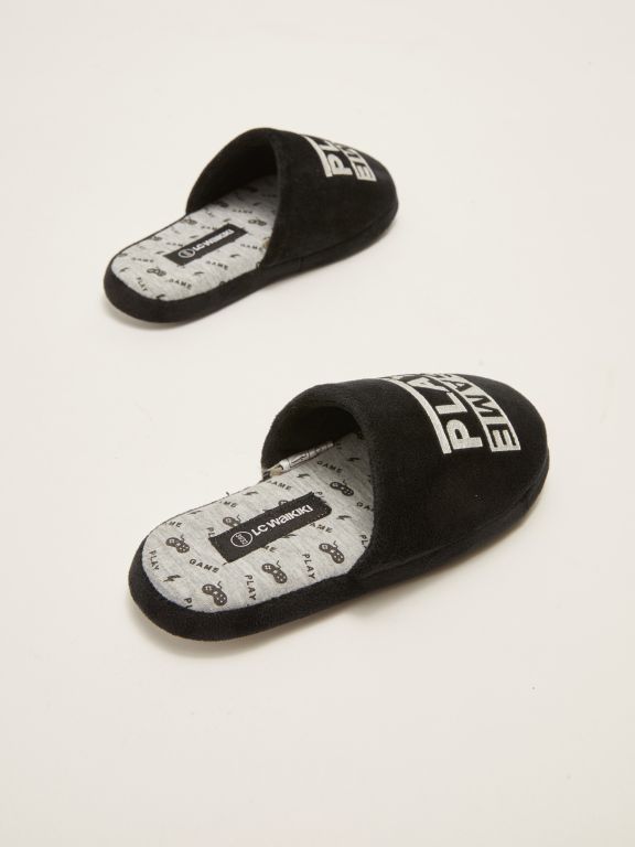 Printed Boy's House Slippers