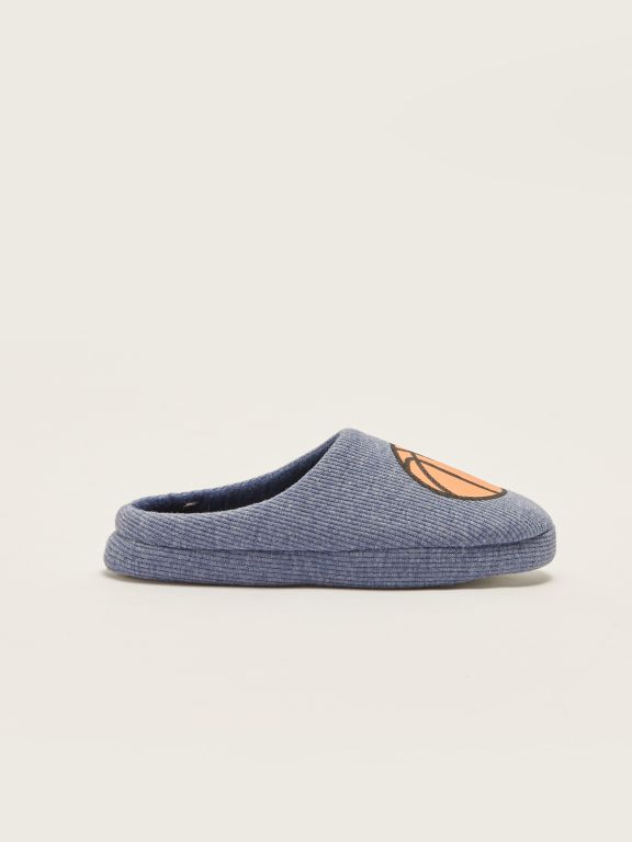 Printed Boy's House Slippers