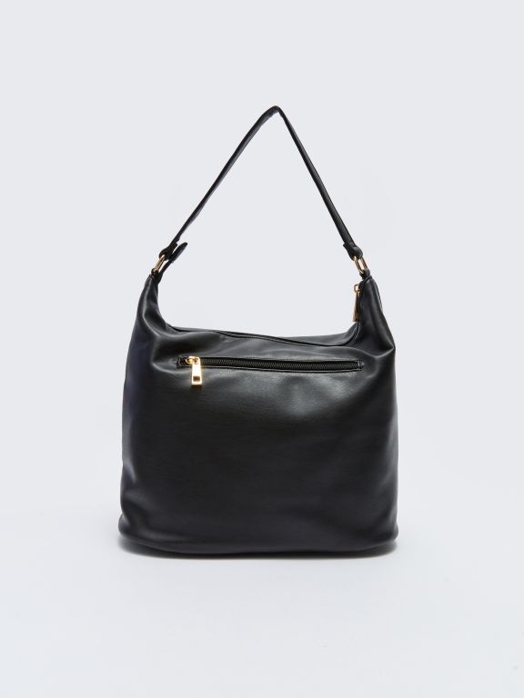 Faux Leather Women’s Shoulder Bag