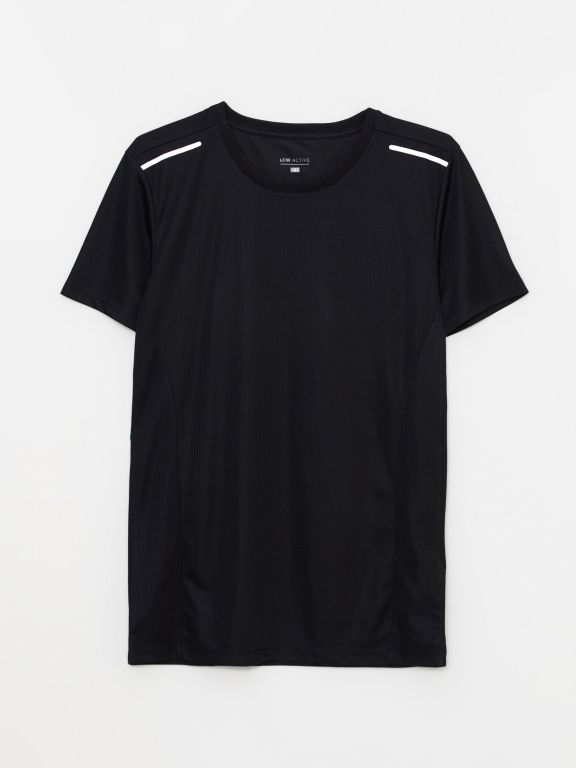 Crew Neck Short Sleeve Men's Sports T-Shirt