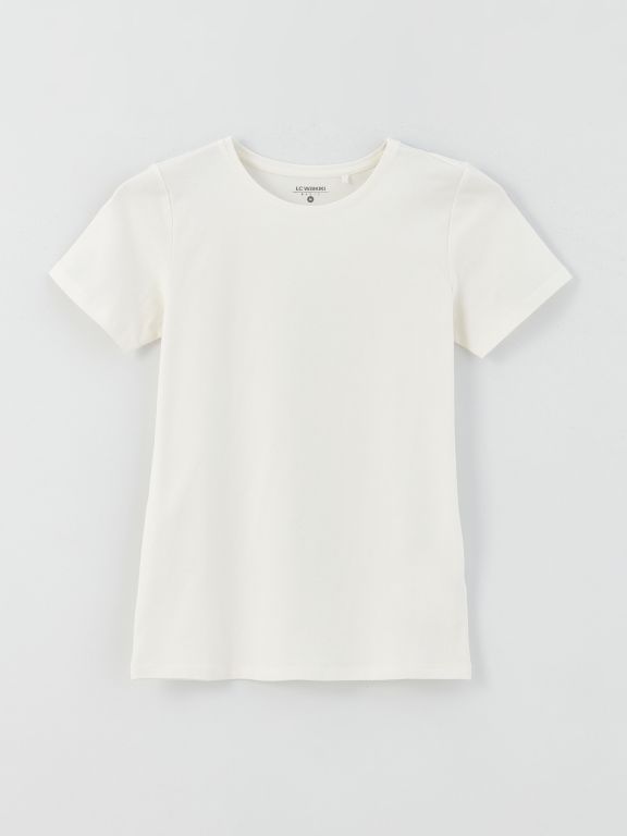 Crew Neck Regular Short Sleeve Women's T-shirt
