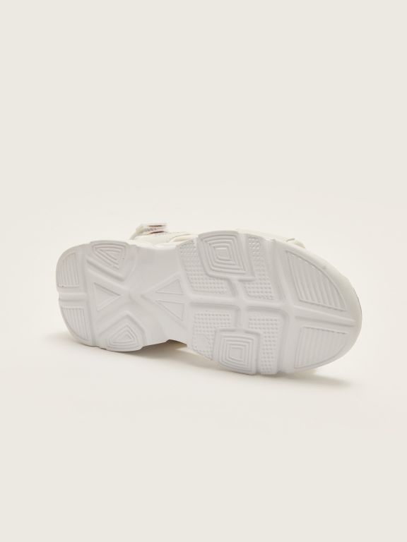 Girls Sandals With Double Straps Velcro