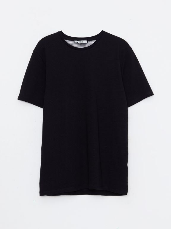 Crew Neck Short Sleeve Men's T-shirt