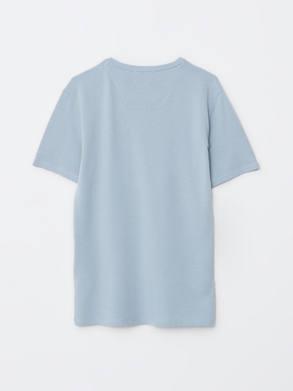 Crew Neck Short Sleeve Men's T-shirt