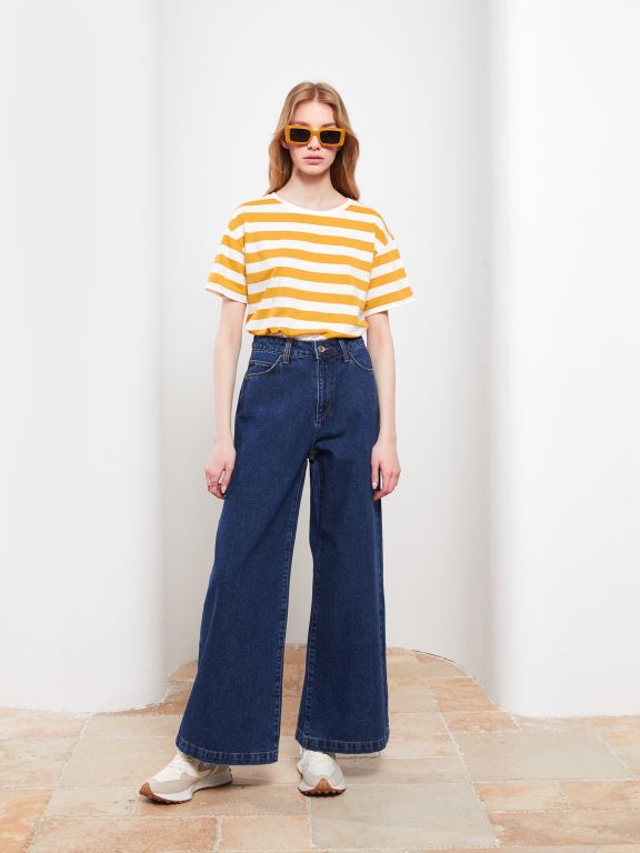 Skinny Fit Straight Wide Leg Women's Rodeo Jeans