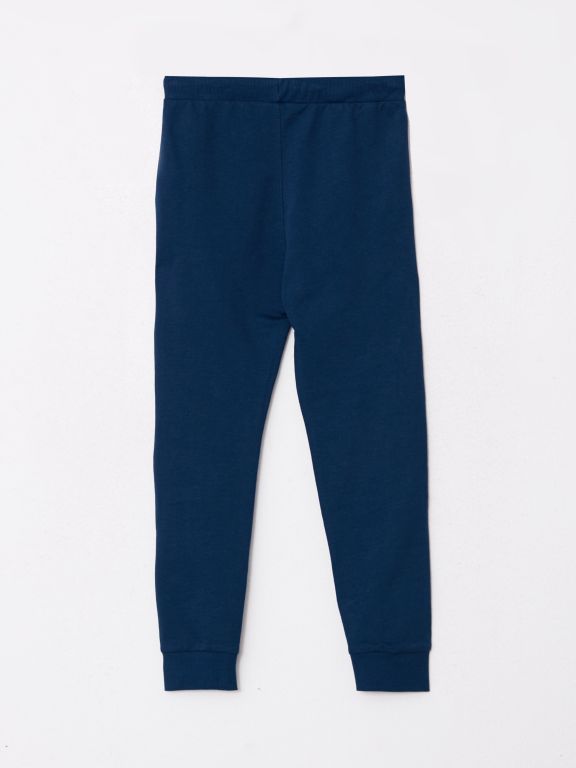 Elastic Waist Printed Boy Jogger Sweatpants