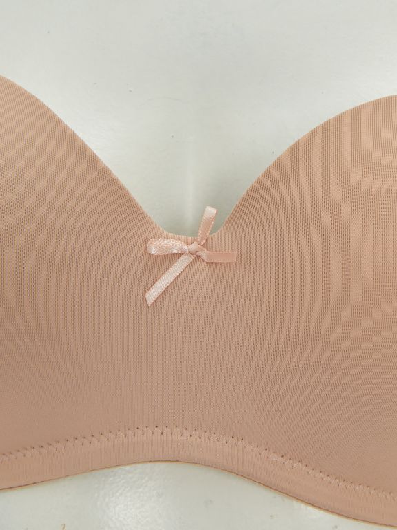 Underwire Half Padded Straight Strapless Bra
