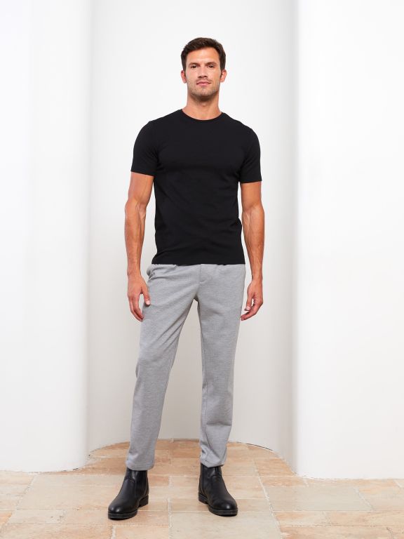 Crew Neck Short Sleeve Men's T-shirt