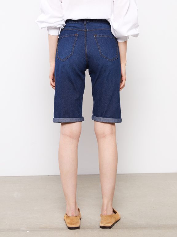 Slim Fit Straight Women's Rodeo Jean Shorts