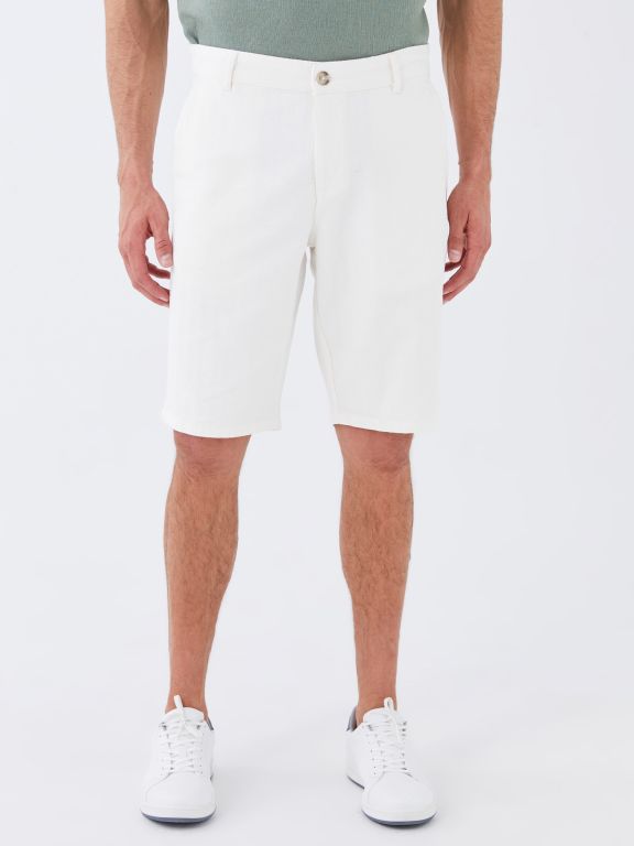 Standard Fit Men's Bermuda Shorts