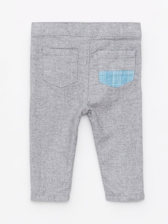 Long Sleeve Baby Boy Shirt and Pants 2-Pack Set