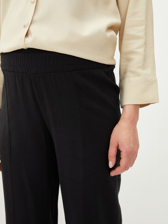 Elastic Waist Regular Maternity Trousers