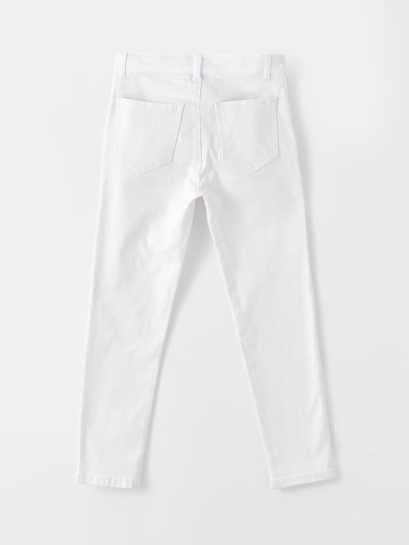 Super Skinny Fit Boys Gabardine Trousers