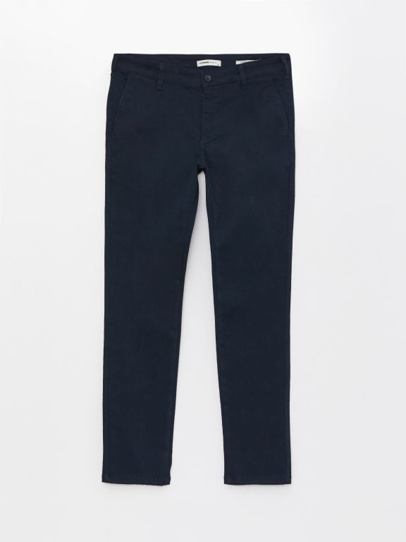 Skinny Fit Gabardine Men's Chino Pants
