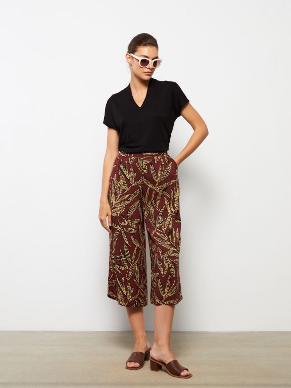 V Neck Straight Short Sleeve Women Blouse