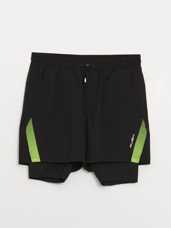 Slim Fit Men's Tights Shorts