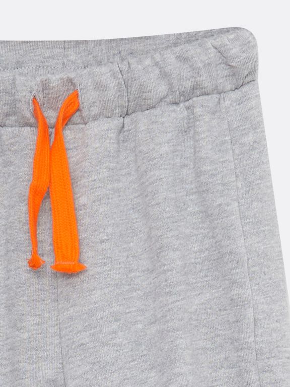 Elastic Waist Printed Baby Boy Sweatpants