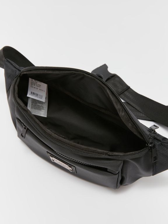 Label Detailed Men's Waist Bag