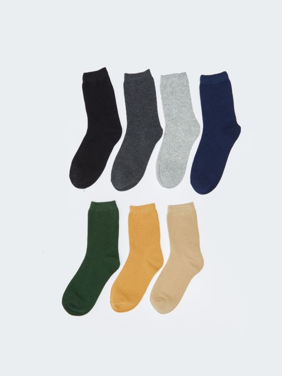 Basic Boys' Socks 7 Pack