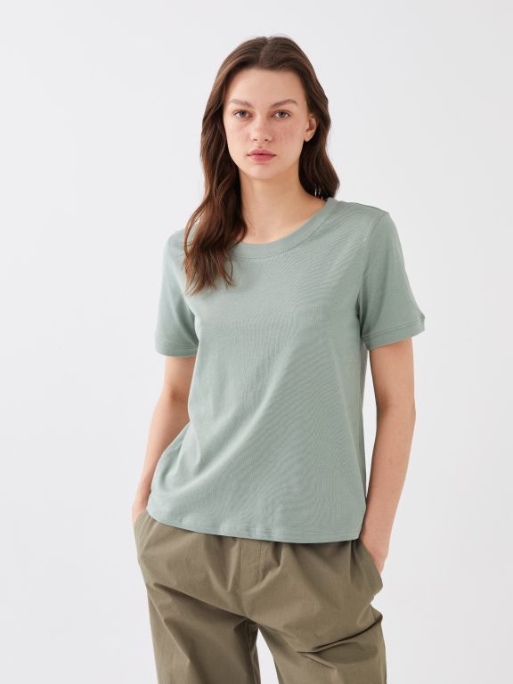 Women's Crew Neck Short Sleeve T-Shirt
