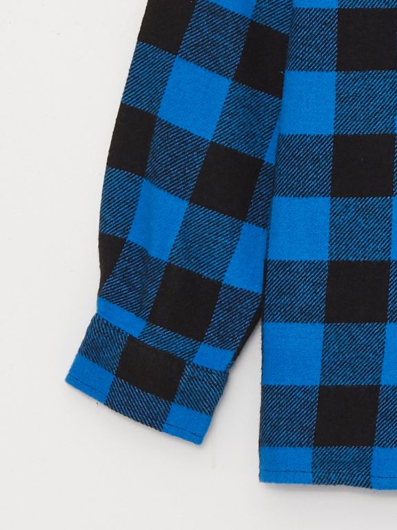 Plaid Long Sleeve Boy Shirt