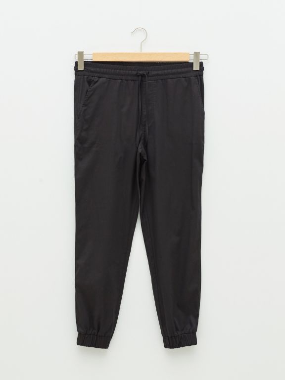 Elastic Waist Regular Pocket Detailed Women's Jogger Trousers