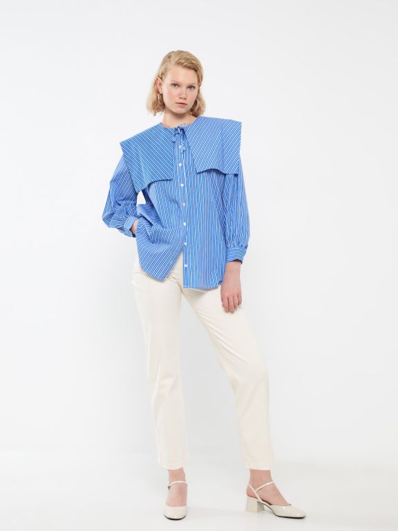 Standard Fit Regular Gabardine Women's Trousers