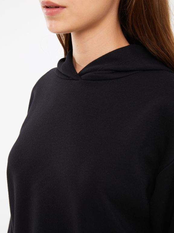 Plain Long Sleeve Women's Hoodie