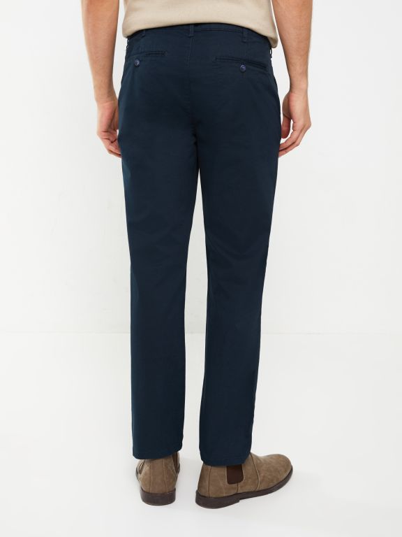 Standard Pattern Gabardine Men's Chino Trousers