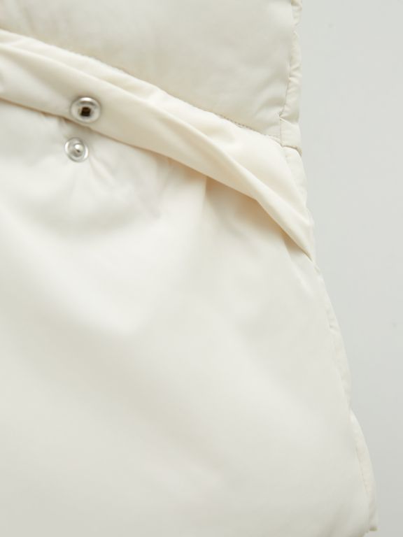 Hooded Basic Girl Down Vest