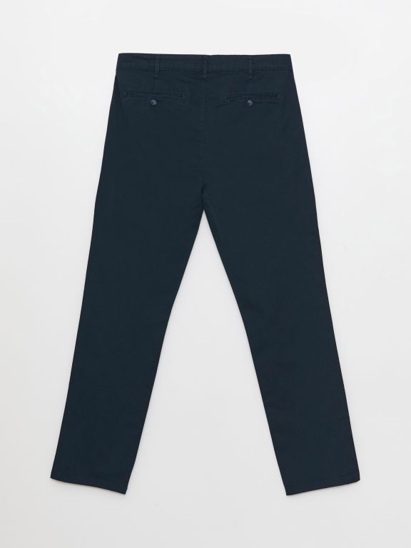 Standard Pattern Gabardine Men's Chino Trousers
