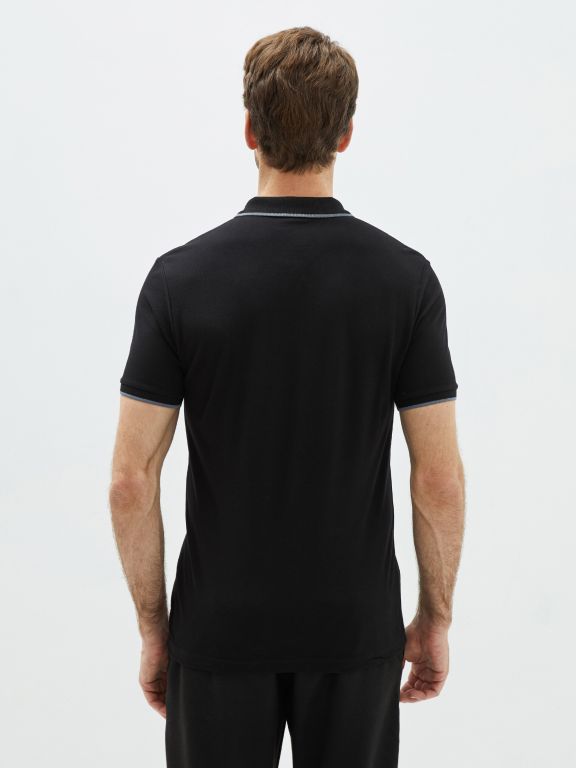 Polo Neck Short Sleeve Pike Men's T-shirt