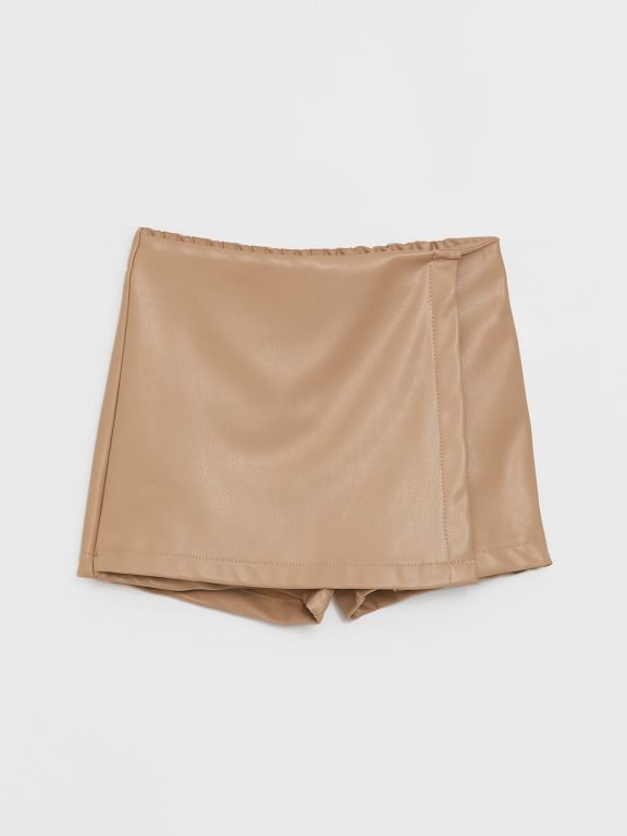 Basic Baby Girl Short Skirt With Elastic Waist