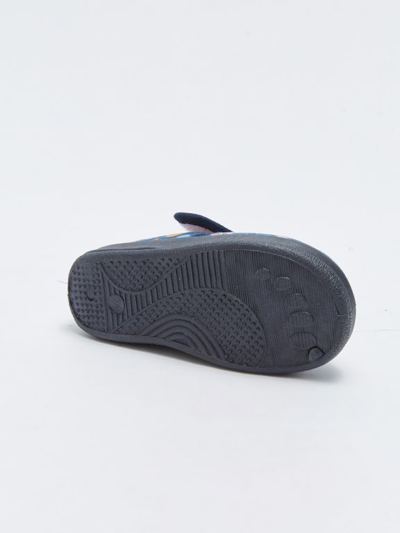 Printed Velcro Closure Baby Boy Panduf